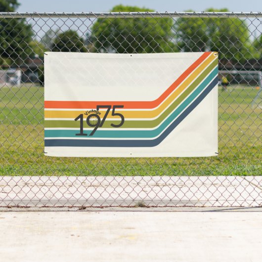 Vintage 1975 Design Party 横断幕 (インサイチュ)