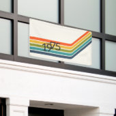 Vintage 1975 Design Party 横断幕 (ビルの外側)