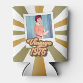 Vintage 1976 50th Birthday Photo  缶クーラー (正面)
