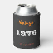Vintage 1976 50th Birthday – Retro Drink Holder  缶クーラー (缶正面)