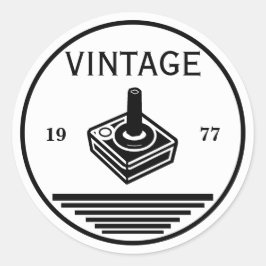 VINTAGE 1977ジョイスティック ラウンドシール