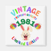 Vintage 1981 マグネット (正面)
