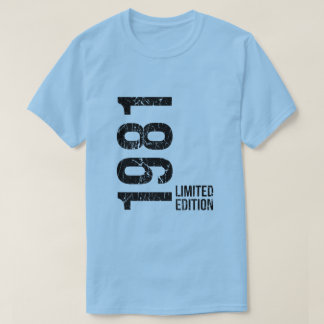 Vintage 1981 Birthday, 45th Birthday Gift Tシャツ