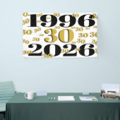 Vintage 1996 Milestone 30th Birthday   横断幕 (トレードショー)