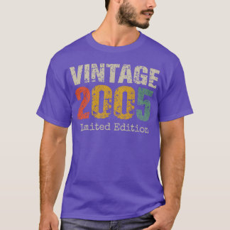 Vintage 2005 Limited Edition – 21st Birthday Retro Tシャツ