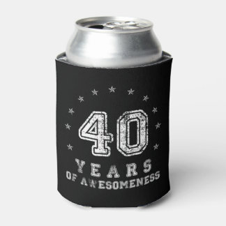 Vintage 40 years of awesomeness 缶クーラー