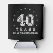 Vintage 40 years of awesomeness 缶クーラー (正面)