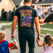 Vintage 60's Psychedelic Purple Monster Custom Tシャツ