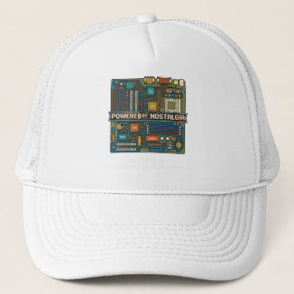 Vintage 80年代 コンピューターマザーボード "Powered By Nosta キャップ