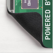 Vintage 80s Computer Motherboard "Powered By Nosta マウスパッド (コーナー)