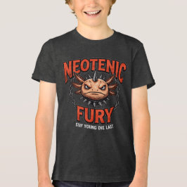 Vintage 90s Axolotl Neoteny Fury Metal Parody トライブレンドＴシャツ