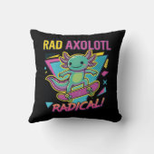 Vintage 90s Axolotl Skateboard Radical neoteny クッション (裏面)
