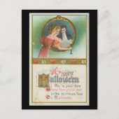 Vintage " A Happy Halloween"  ポストカード (正面)