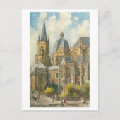Vintage Aachen Germany Cathedral ポストカード (正面)