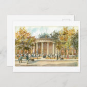 Vintage Aachen Germany Elisenbrunnen ポストカード (正面/裏面)