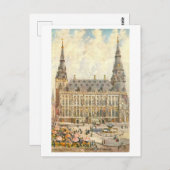 Vintage Aachen Germany Rathaus ポストカード (正面/裏面)