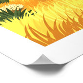 Vintage Abilene Texas ポスター (角)