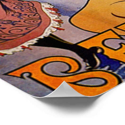 Vintage Absinthe Berthelot ポスター (角)