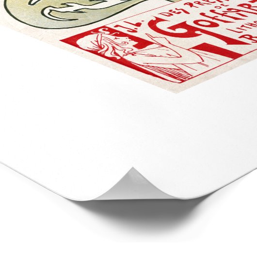 Vintage Absinthe Posters ポスター (角)