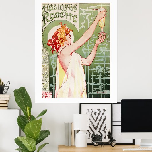 Vintage Absinthe Posters ポスター (ホームオフィス)