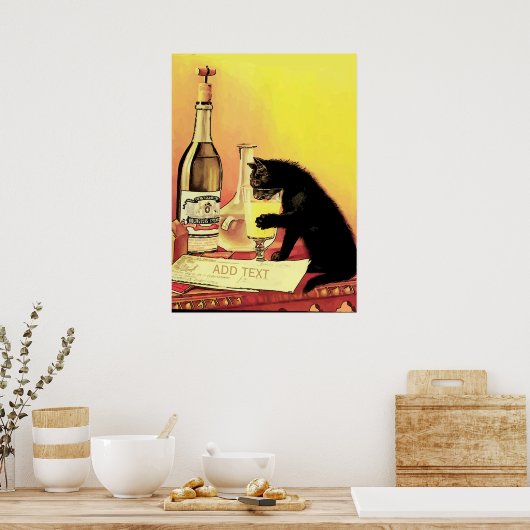 Vintage Absinthe Posters ポスター (キッチン)