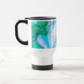 Vintage Abstract Dream – Romantic Fantasy Nature トラベルマグ (左)