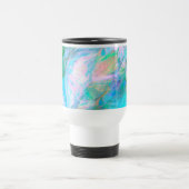 Vintage Abstract Dream – Romantic Fantasy Nature トラベルマグ (中央)