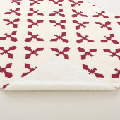 Vintage abstract geometric floral pattern. Seamles シェルパブランケット (3/4)
