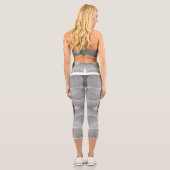 Vintage Abstract Pattern カプリレギンス (裏面)