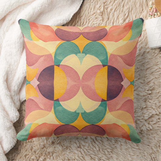 Vintage Abstract Pattern クッション (ブランケット)