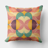 Vintage Abstract Pattern クッション (正面)