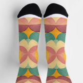Vintage Abstract Pattern ソックス (上部)