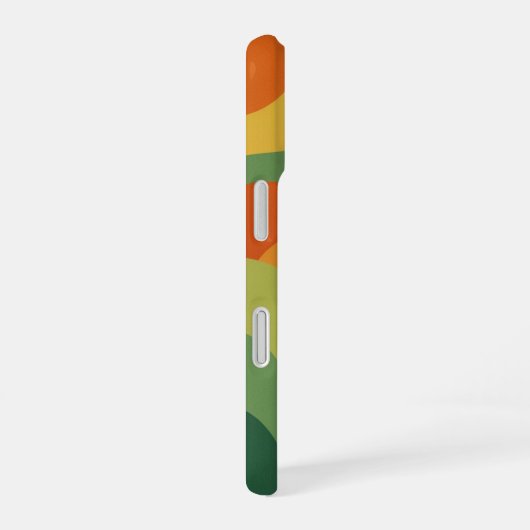 Vintage Abstraction iPhone 16ケース (右側面)