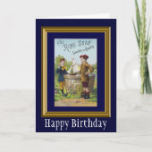 Vintage Acme Soap Ad Birthday  カード (正面)