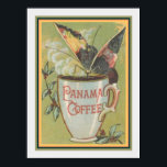 Vintage Ad for Panama Coffee 12 x 16 ポスター<br><div class="desc">ナイス、ヴィンテージ、パナマコーヒーの広告。</div>