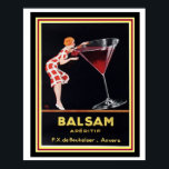Vintage Ad Poster-Balsam Apertif 16 x 20 ポスター<br><div class="desc">Leonetto素晴らし Cappielloによるバルサム・アペリティフのヴィンテージ広告ポスターを探している。40.64cm x 50.8cm</div>