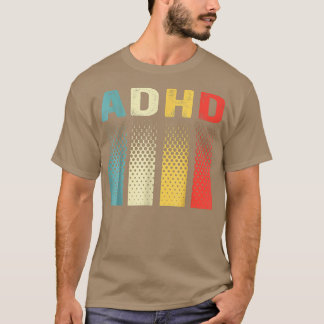 Vintage ADHD Autism Mental Health Awareness  Tシャツ