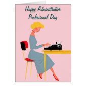 Vintage Administrative Assistant – Retro Office  (正面)
