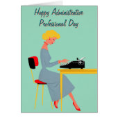 Vintage Administrative Assistant – Retro Office  (正面)