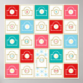 Vintage Advent Calendar  ポスター (正面)