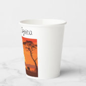 Vintage African Safari  紙コップ (左)