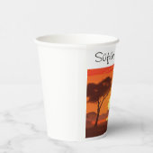 Vintage African Safari  紙コップ (右)