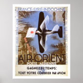 Vintage Air Orient Ad ポスター (正面)