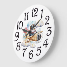 Vintage Airplane Penguin Boy Baby Shower Gift Idea