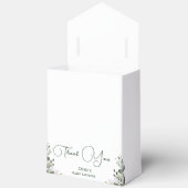 Vintage Airplane Teddy Bear Baby Shower フェイバーボックス (見開き)