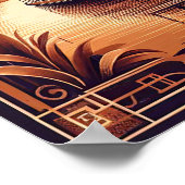 Vintage Alabama Jazz Riverboat Poster ポスター (角)