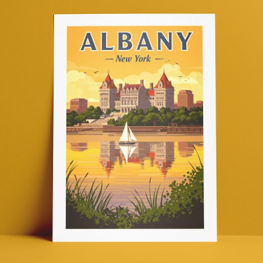 Vintage Albany New York ポストカード