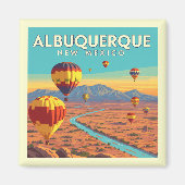 Vintage Albuquerque New Mexico マグネット (正面)