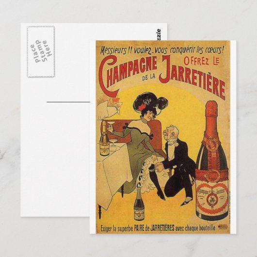 Vintage Alcohol Ads Prints ポストカード (正面/裏面)