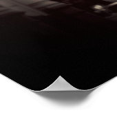 Vintage Algeria Algiers Post office building ポスター (角)